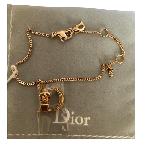 dior bracelet gold|christian dior gold bracelet.